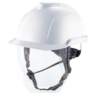 Safety helmets, face shields and glasses